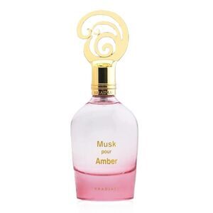 Khadlaj Musk Pour Amber Eau de Parfum EDP Spray for Women 3.4 oz / 100 ml - New